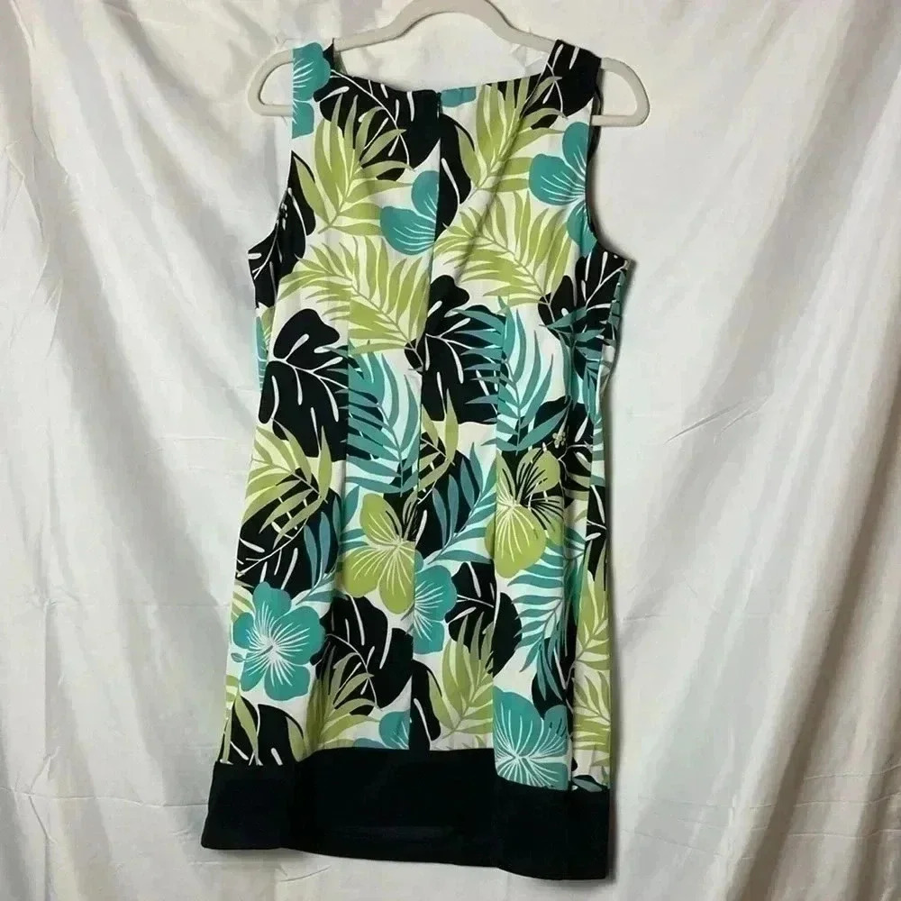 Dressbarn leaf/floral dress‎ - Picture 4 of 5